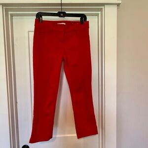 Vibrant Red Pants